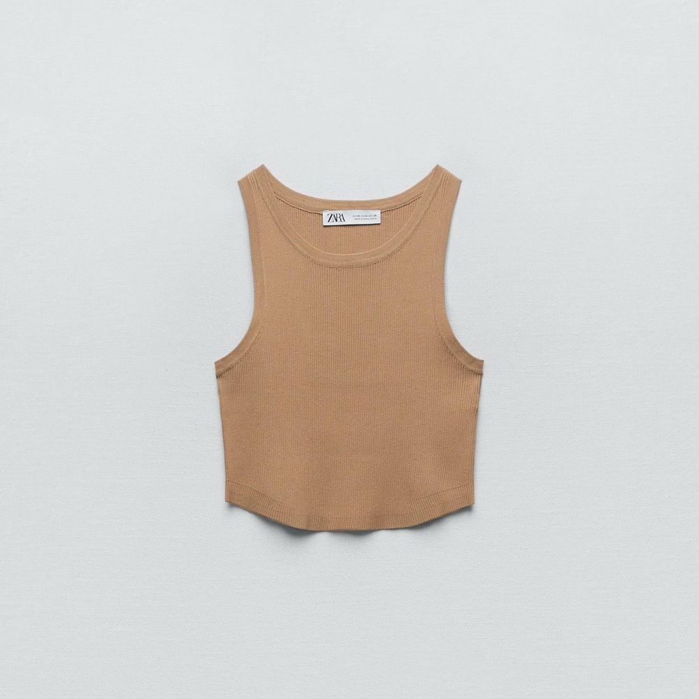 Zara Knit Crop Top